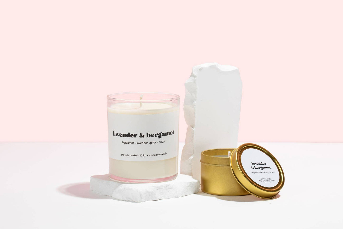 Lavender & Bergamot Soy Candle