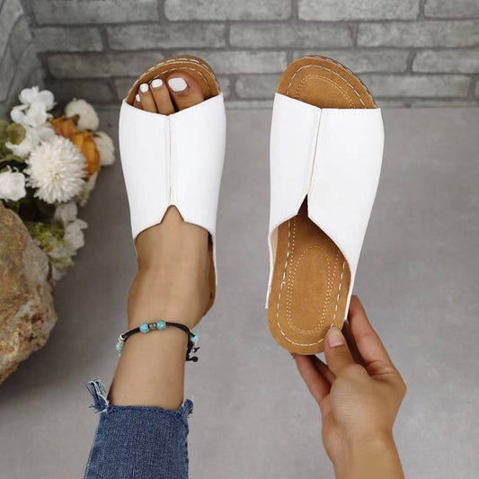 Simple Wedge Sandals