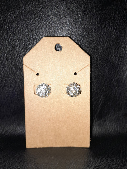 Simple Rhinestone Earings