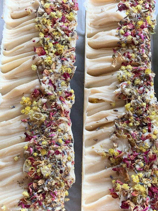 Lavender Wildflowers Goats Milk Soap