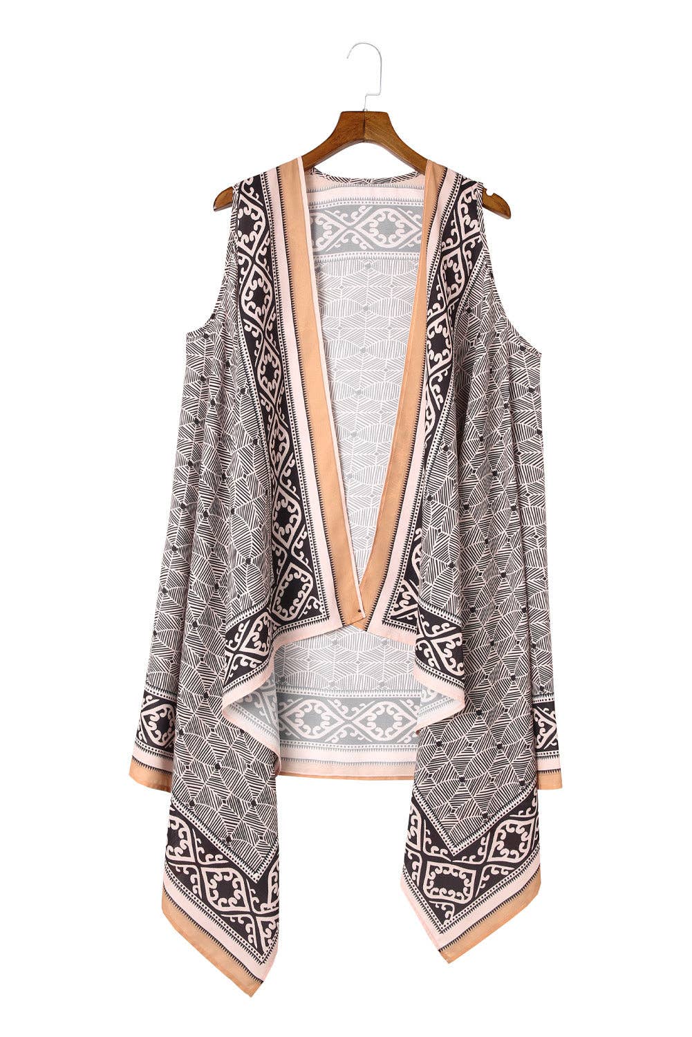 Front Sleeveless Kimono