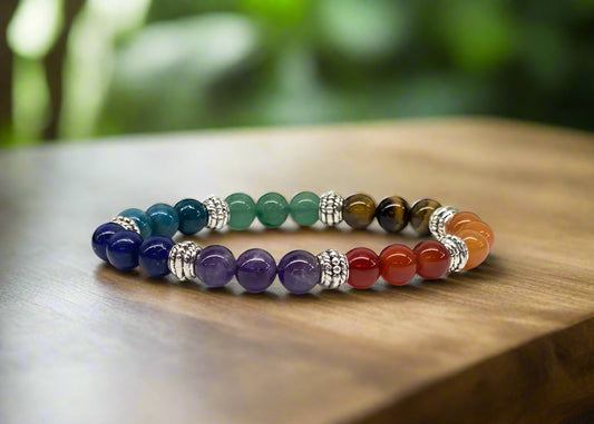 Chakra Gemstone Bracelet