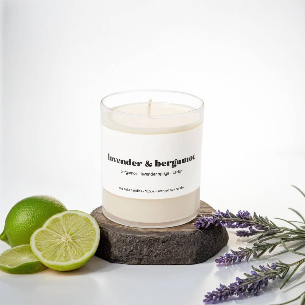 Lavender & Bergamot Soy Candle