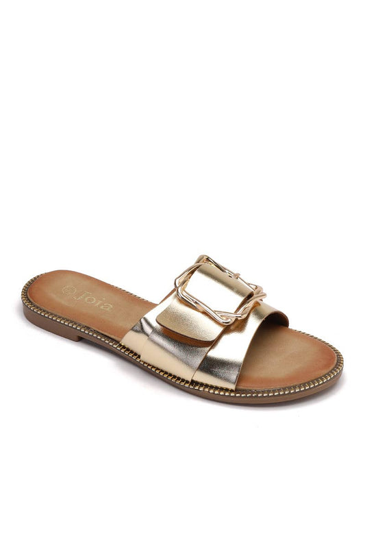 FLAT BUCKLE SANDAL/FLIP FLOP