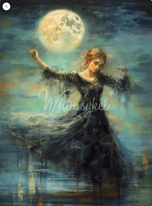 Moon Rhapsody Decoupage Tissue Paper 21x29 in